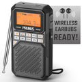 Portable AM FM Radio with Bluetooth V8452