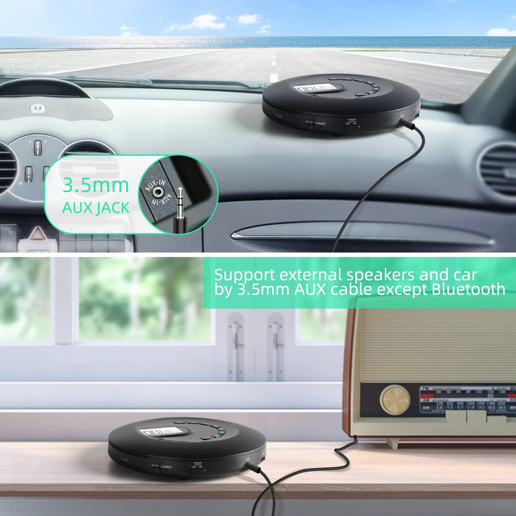 Portable CD Player with Headphone A393220