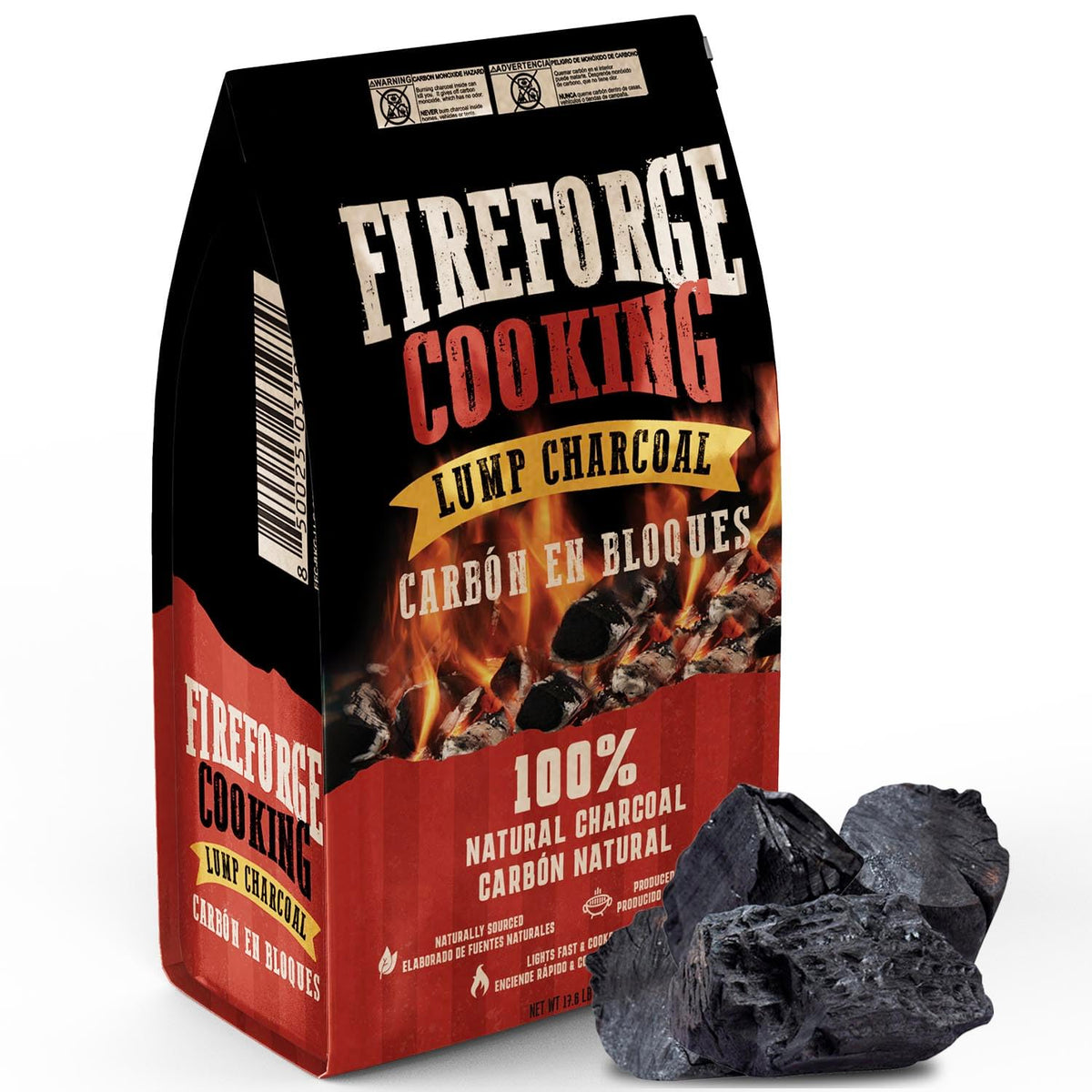 Wood Lump Charcoal 8kg D4837