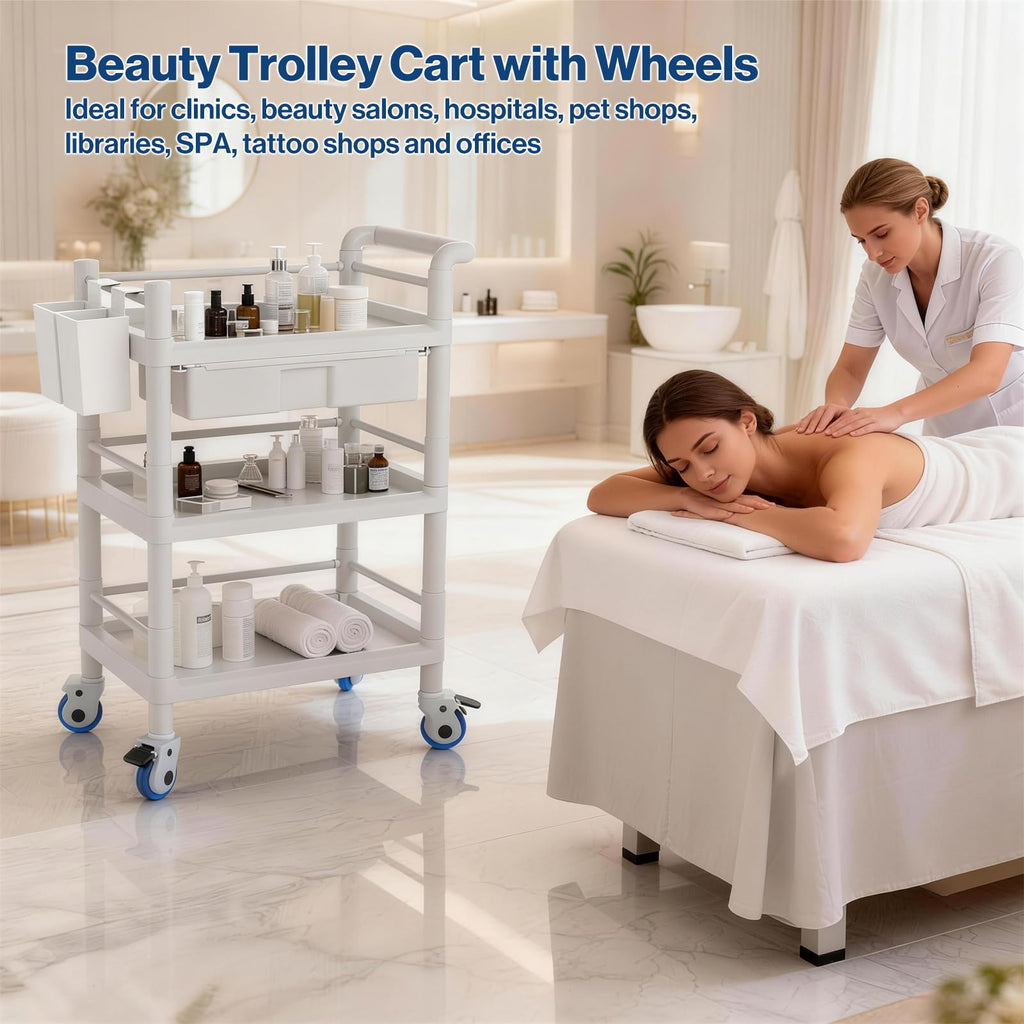 Medical Mobile Trolley Cart 3 Tier I6297
