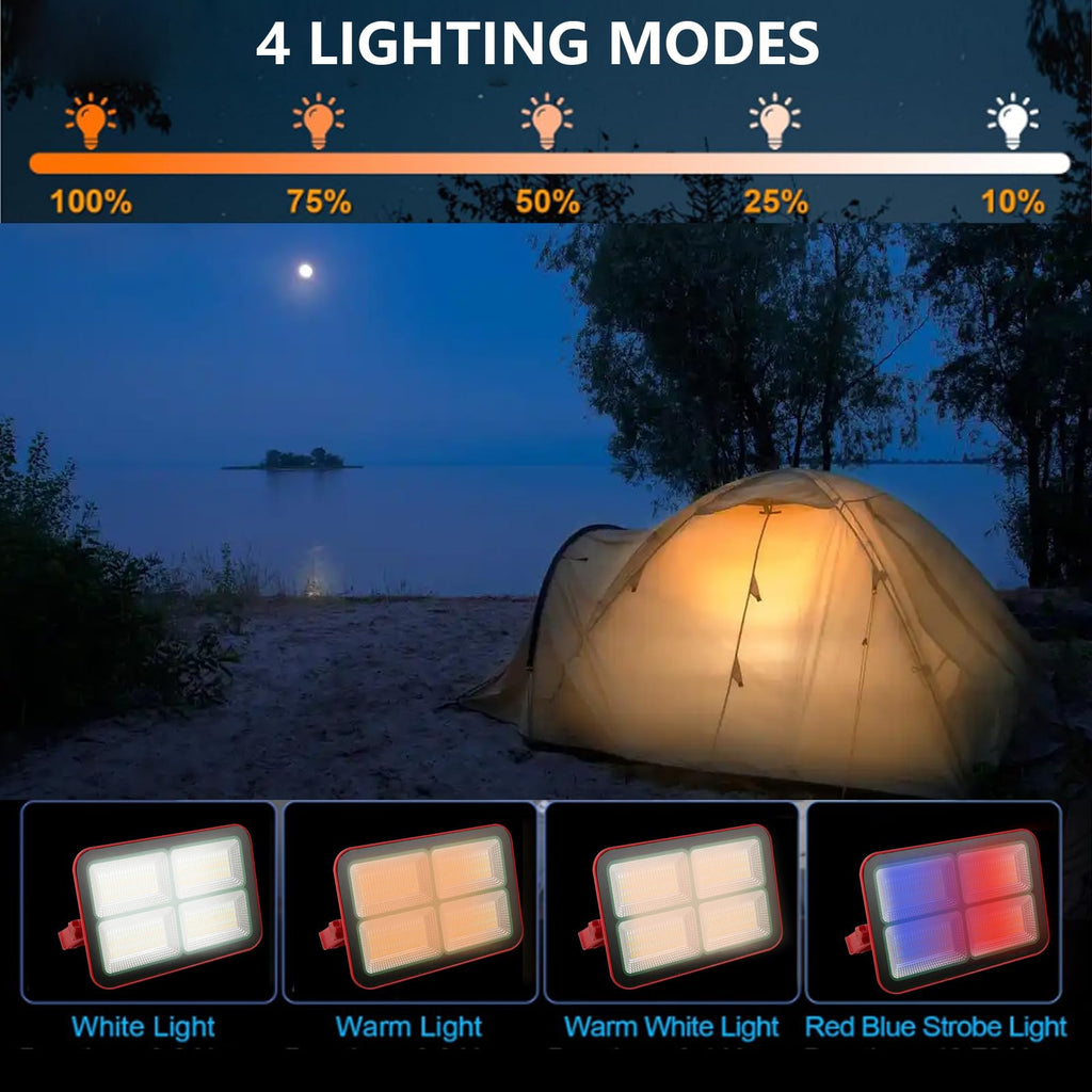 Portable Rechargeable Magnetic Work Light 16500mAh 200W 15000LM IP69 B8811
