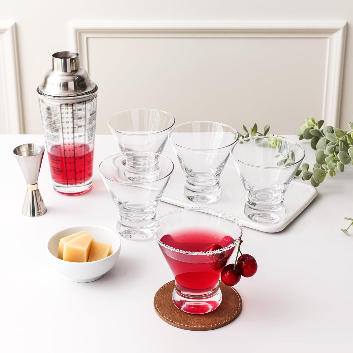 Stemless Cocktail Glasses Set of 4 Z53524
