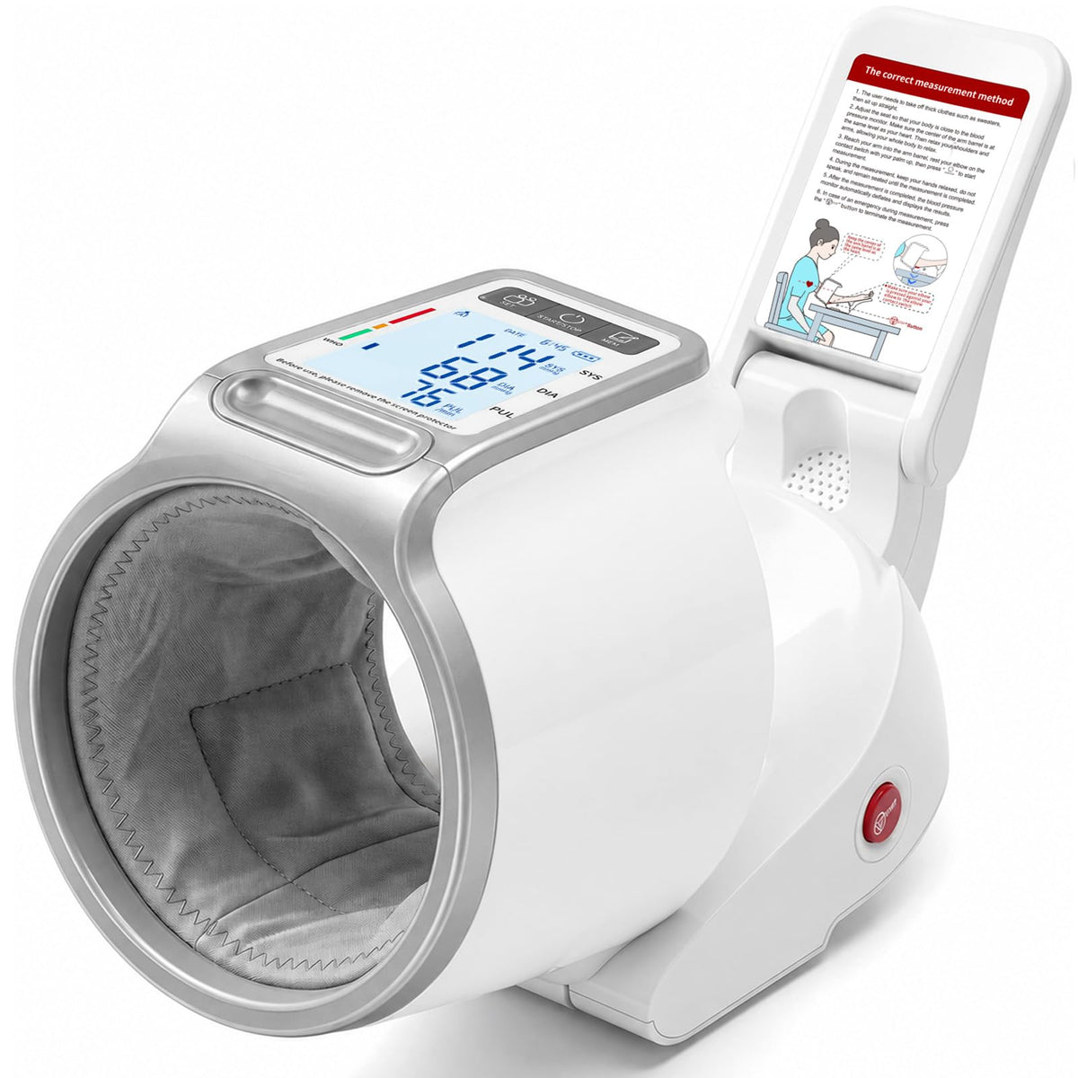 Upper Arm Blood Pressure Monitor with 7.1"-16.5" Cuff Q943790