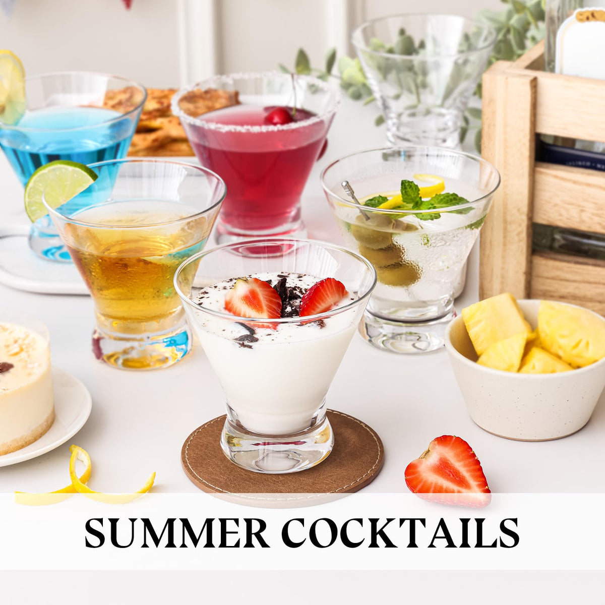 Stemless Cocktail Glasses Set of 4 Z53524