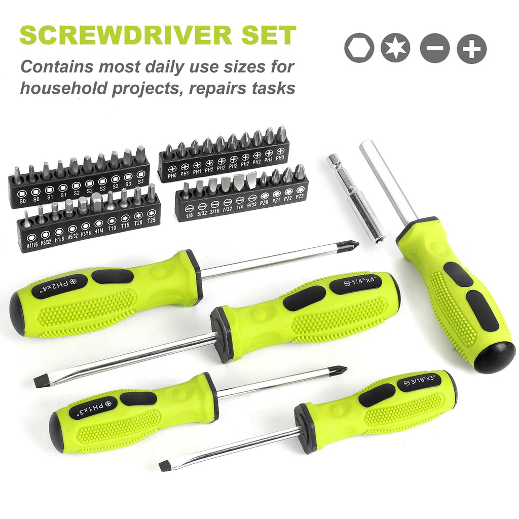 225-Piece Home Repairing Tool Kit with Tool Box G7796