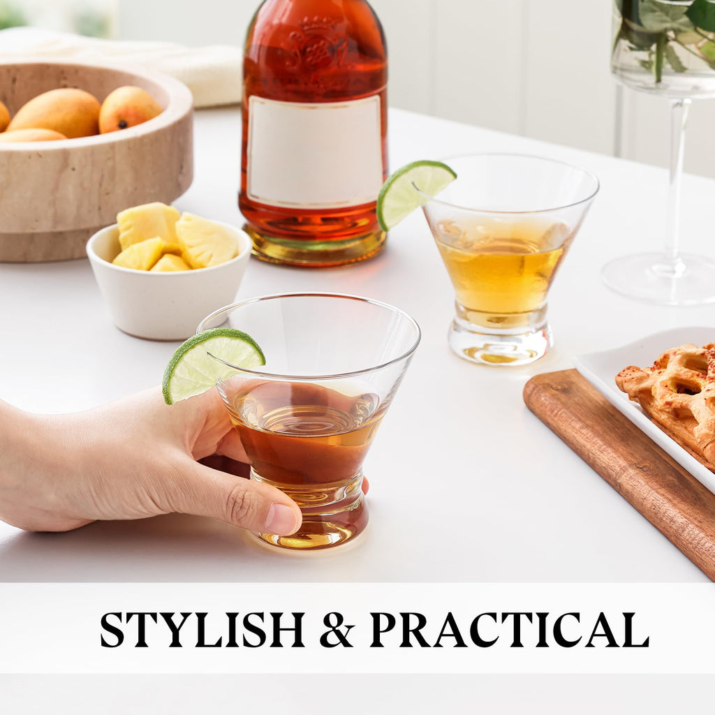 Stemless Cocktail Glasses Set of 4 Z53524