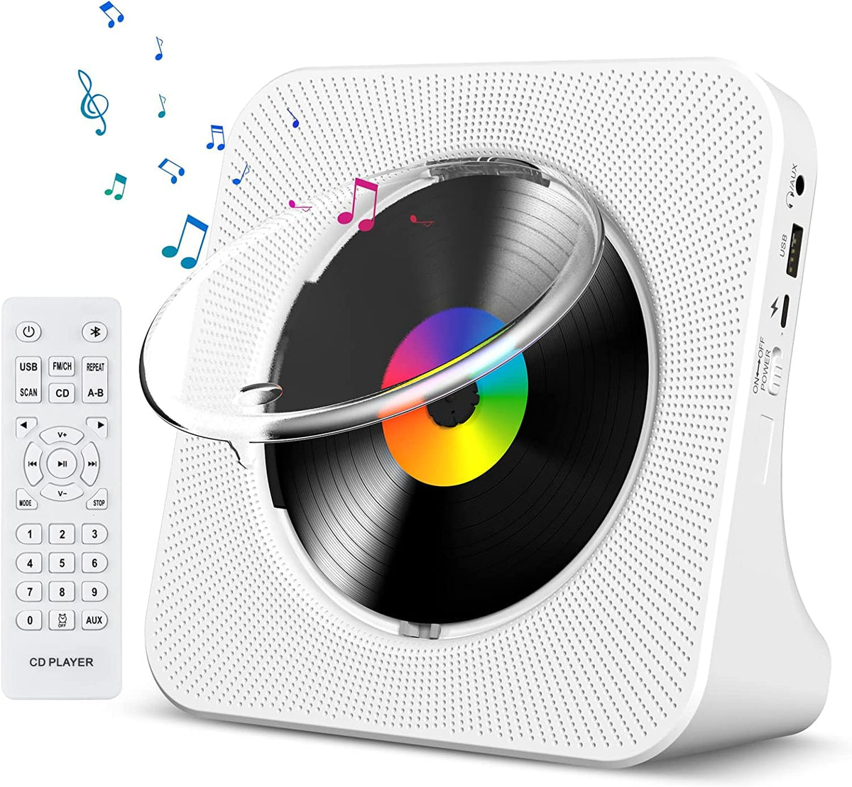 Portable Bluetooth CD Player Z61217