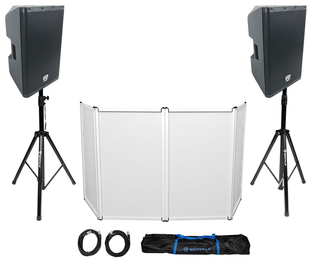 12" Powered PA Speaker Pair E4927