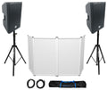12" Powered PA Speaker Pair E4927