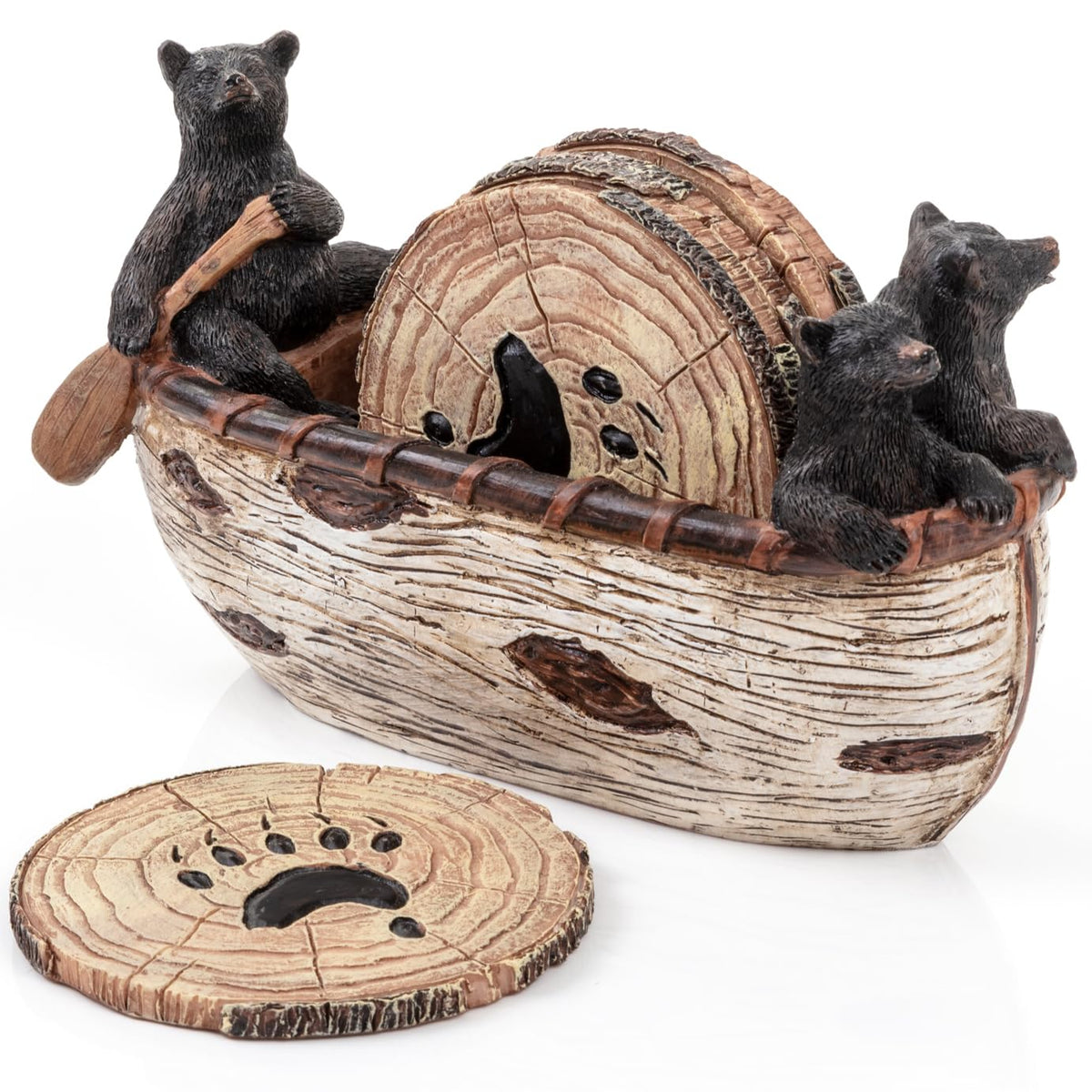 Bear Coasters Set of 6 J9975