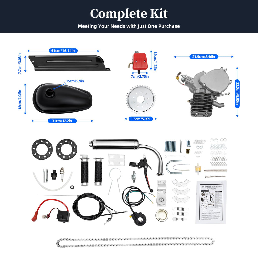 100CC 2-Stroke Bicycle Engine Kit I765