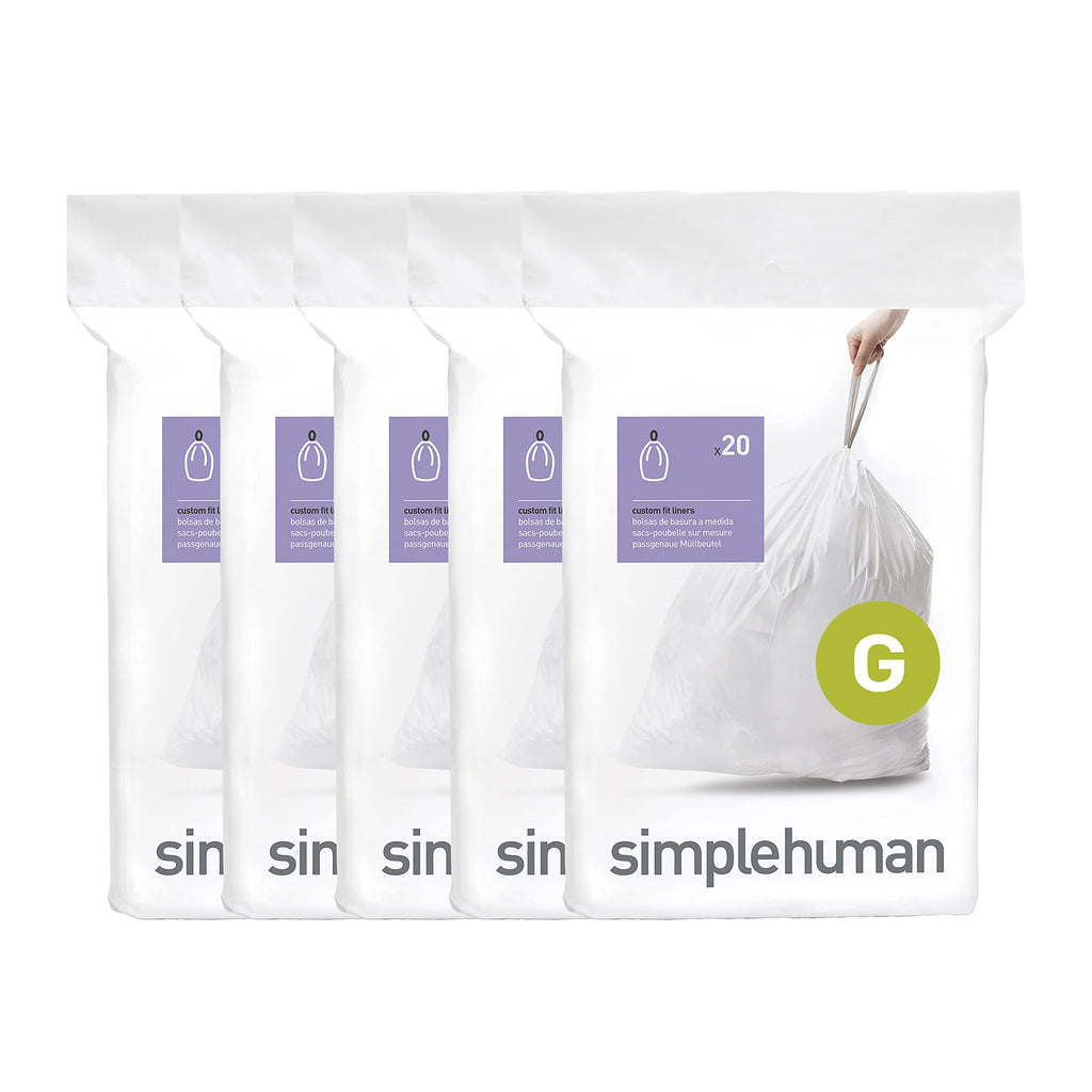 100 Count Drawstring Kitchen Trash Bags K862820