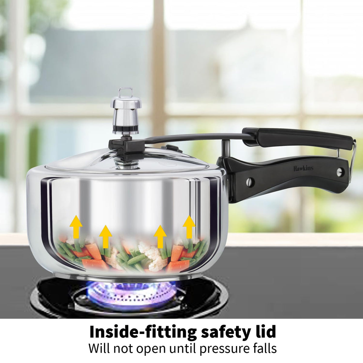 2 Litre Pressure Cooker E60958