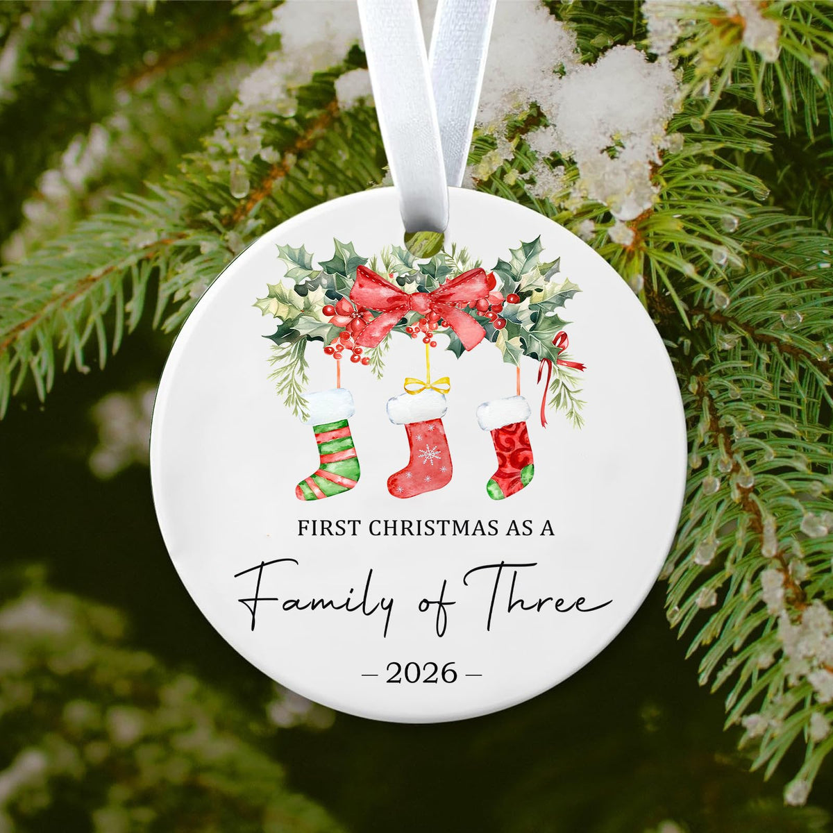 Baby First Christmas Ornaments 2026 E833