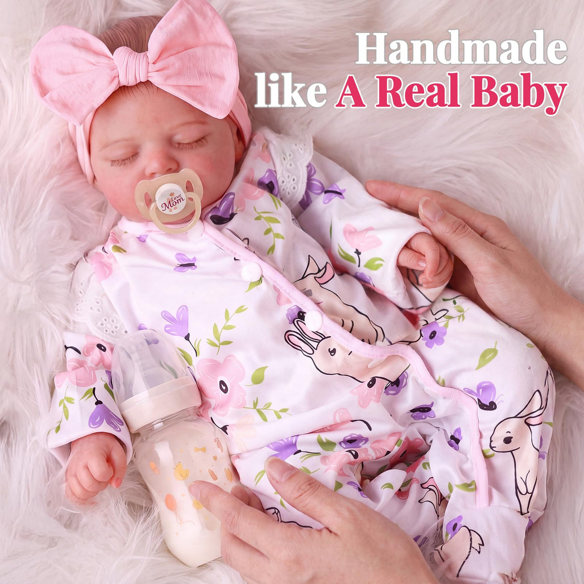 20 Inch Reborn Baby Dolls Girl with Play Set L1823