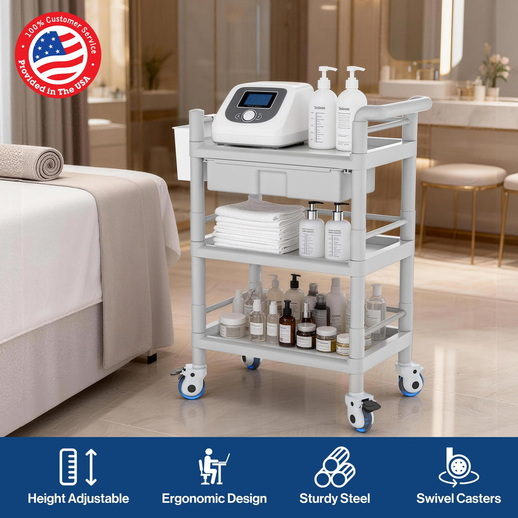 Medical Mobile Trolley Cart 3 Tier I6297