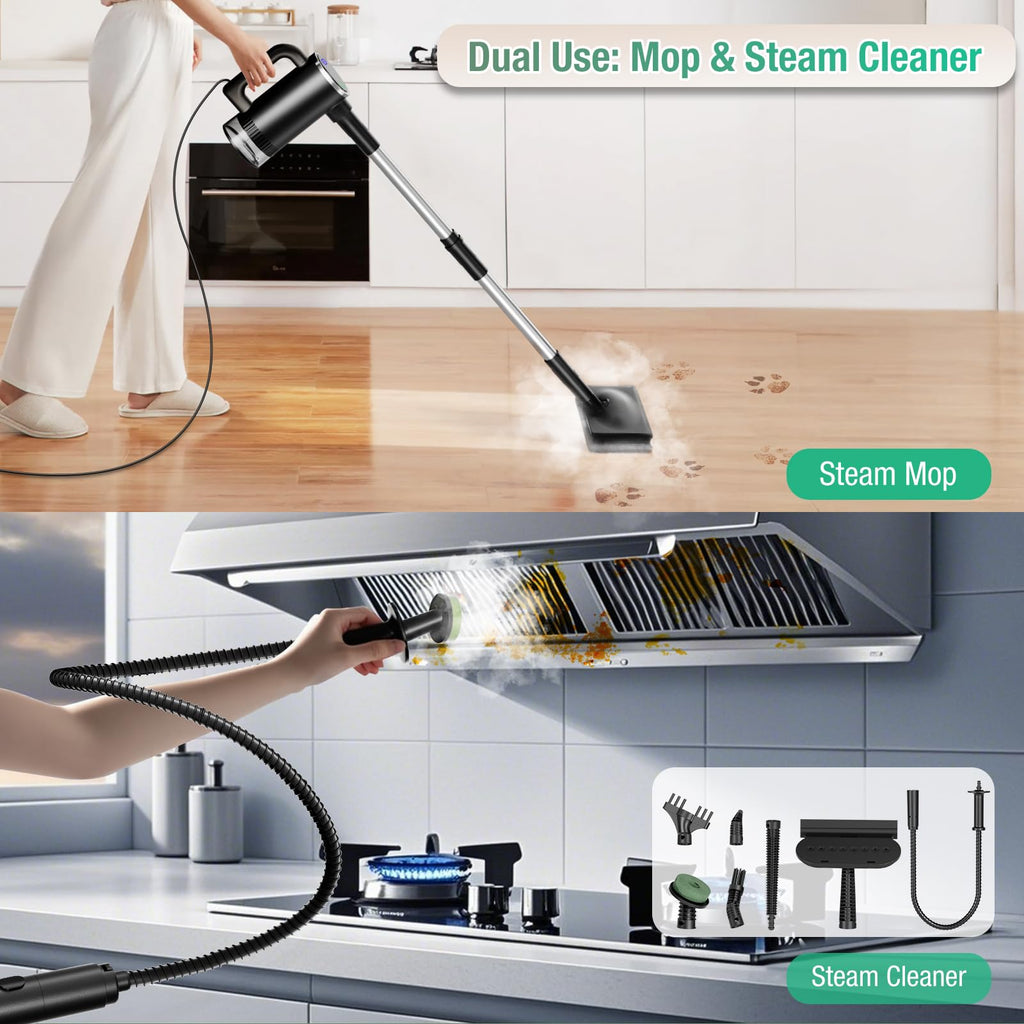 11-in-1 Detachable Handheld Steam Mop A892526