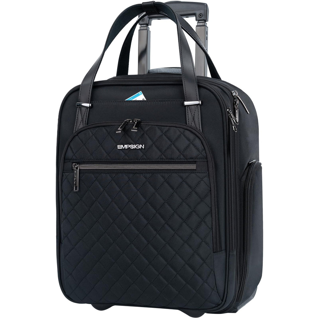 Black 16" Underseat Wheeled Bag P896547