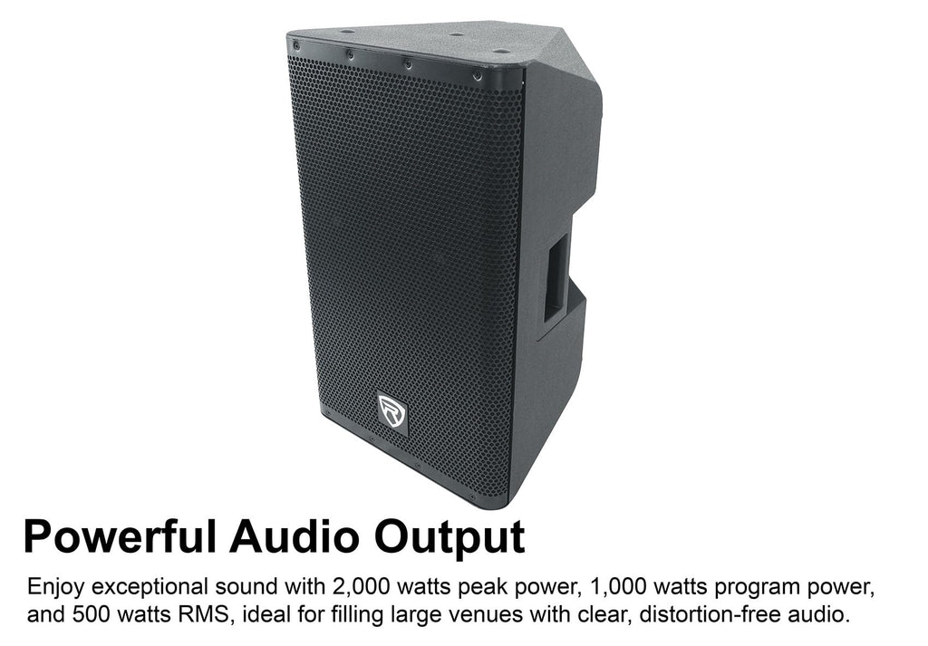12" Powered PA Speaker Pair E4927
