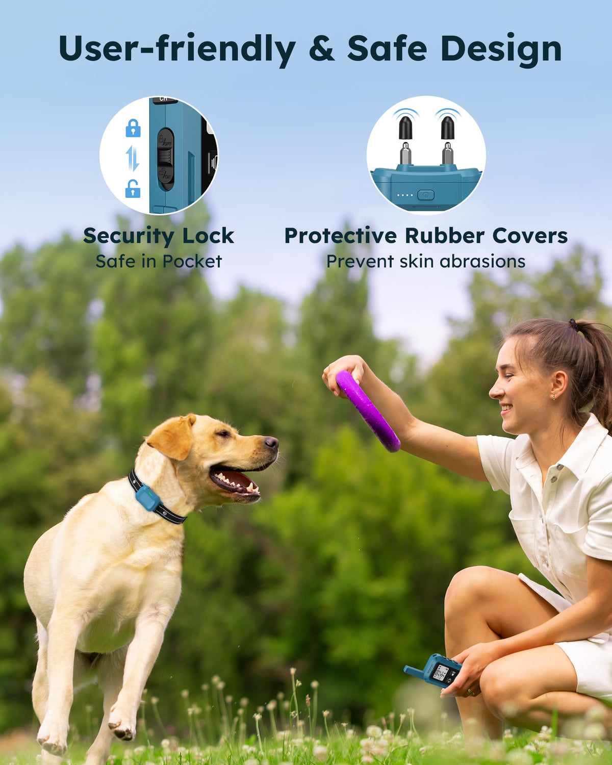 Dog Training Collar with Remote 2 Pack M5005
