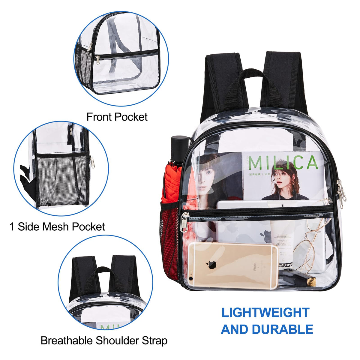 Clear Backpack A52111