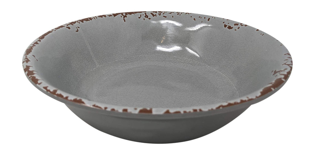 12 Piece Rustic Farmhouse Melamine Dinnerware Set P304