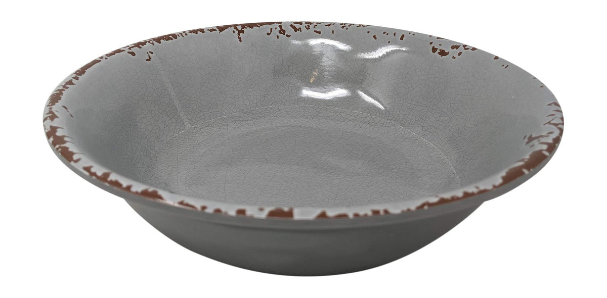 12 Piece Rustic Farmhouse Melamine Dinnerware Set P304