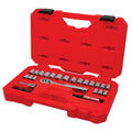 33 Piece 3/8 Inch Drive SAE/Metric Mechanics Tool Set Z19398