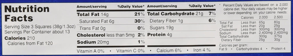 Milk Chocolate with Almonds 17.6 oz A327