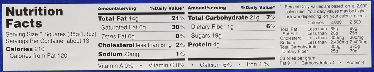 Milk Chocolate with Almonds 17.6 oz A327