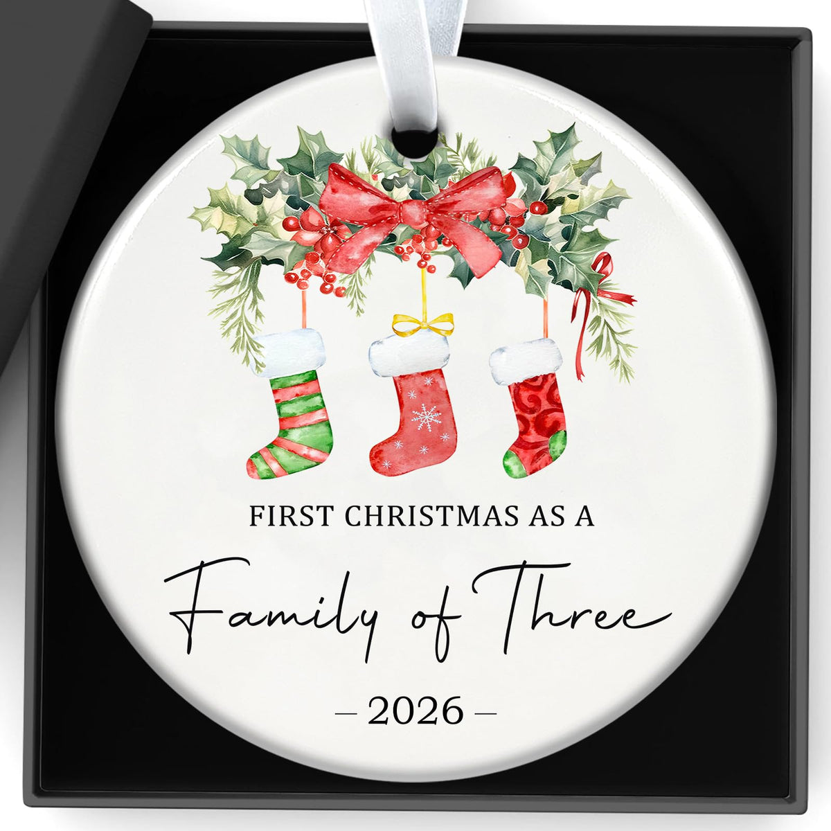 Baby First Christmas Ornaments 2026 E833