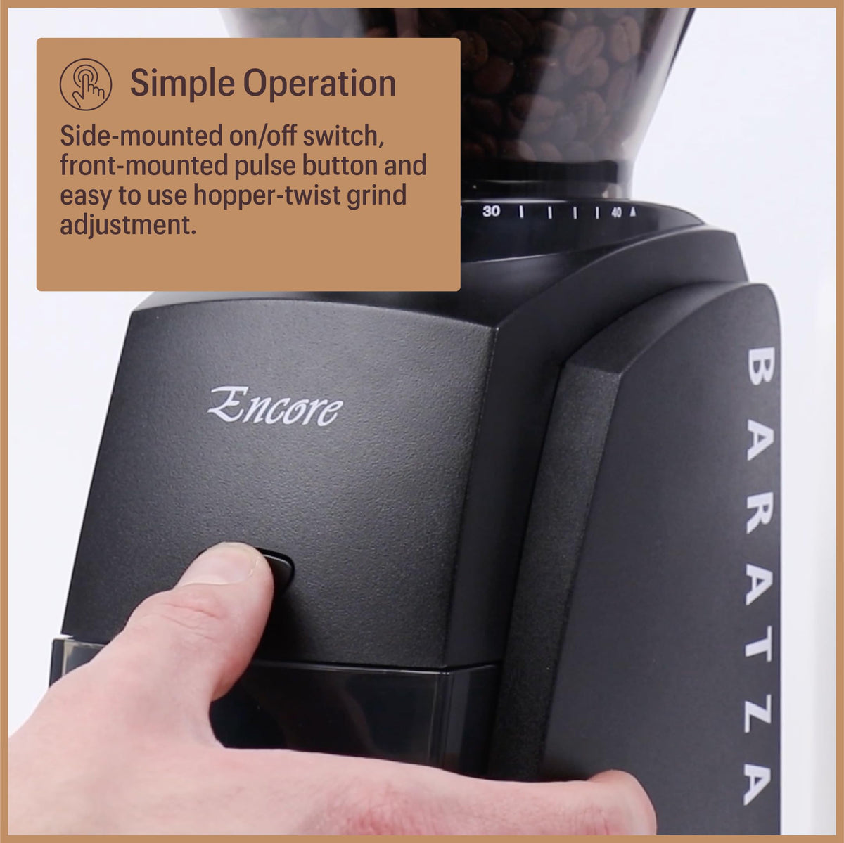 White Coffee Grinder X512968
