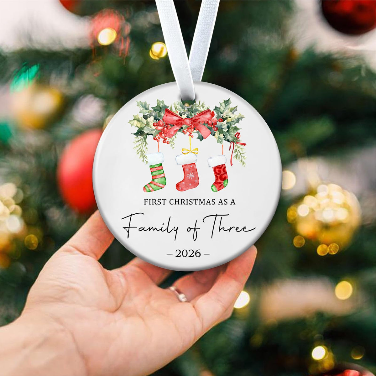 Baby First Christmas Ornaments 2026 E833