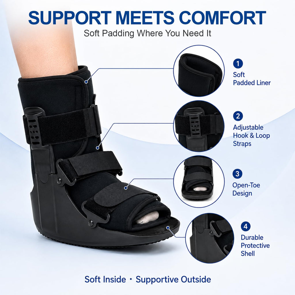 Adjustable Walking Boot for Foot Injury H90160