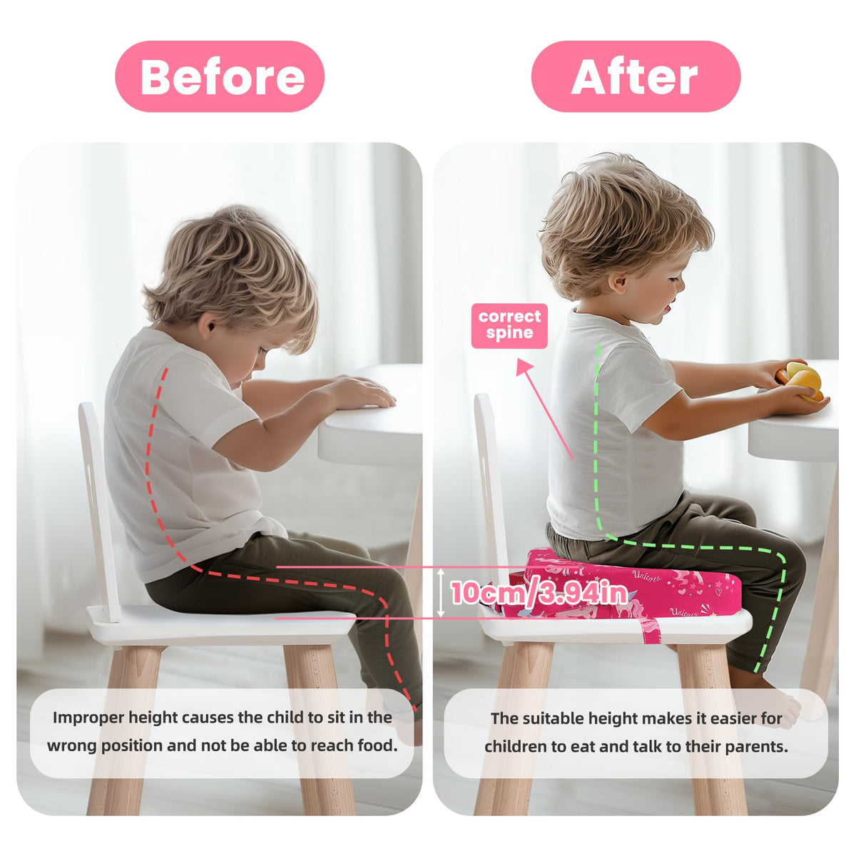 4" Toddler Booster Seat E210191