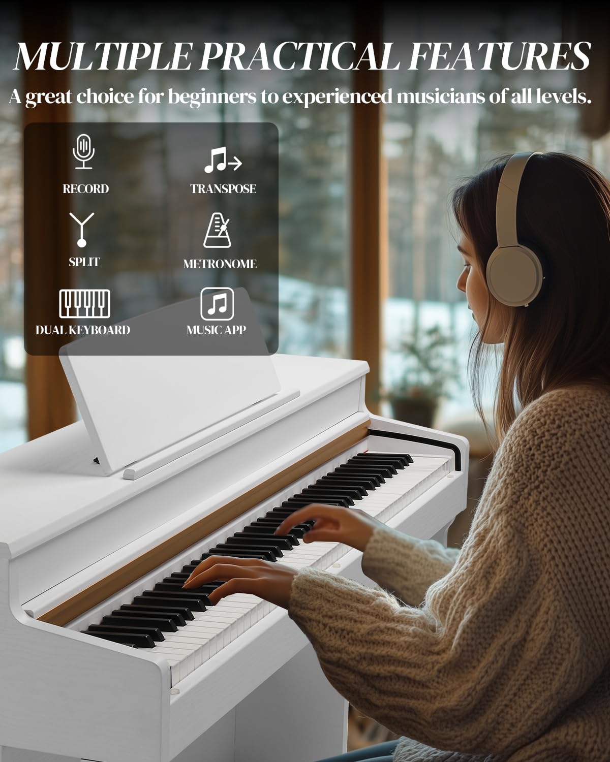 88 Key Weighted Digital Piano Keyboard I442598