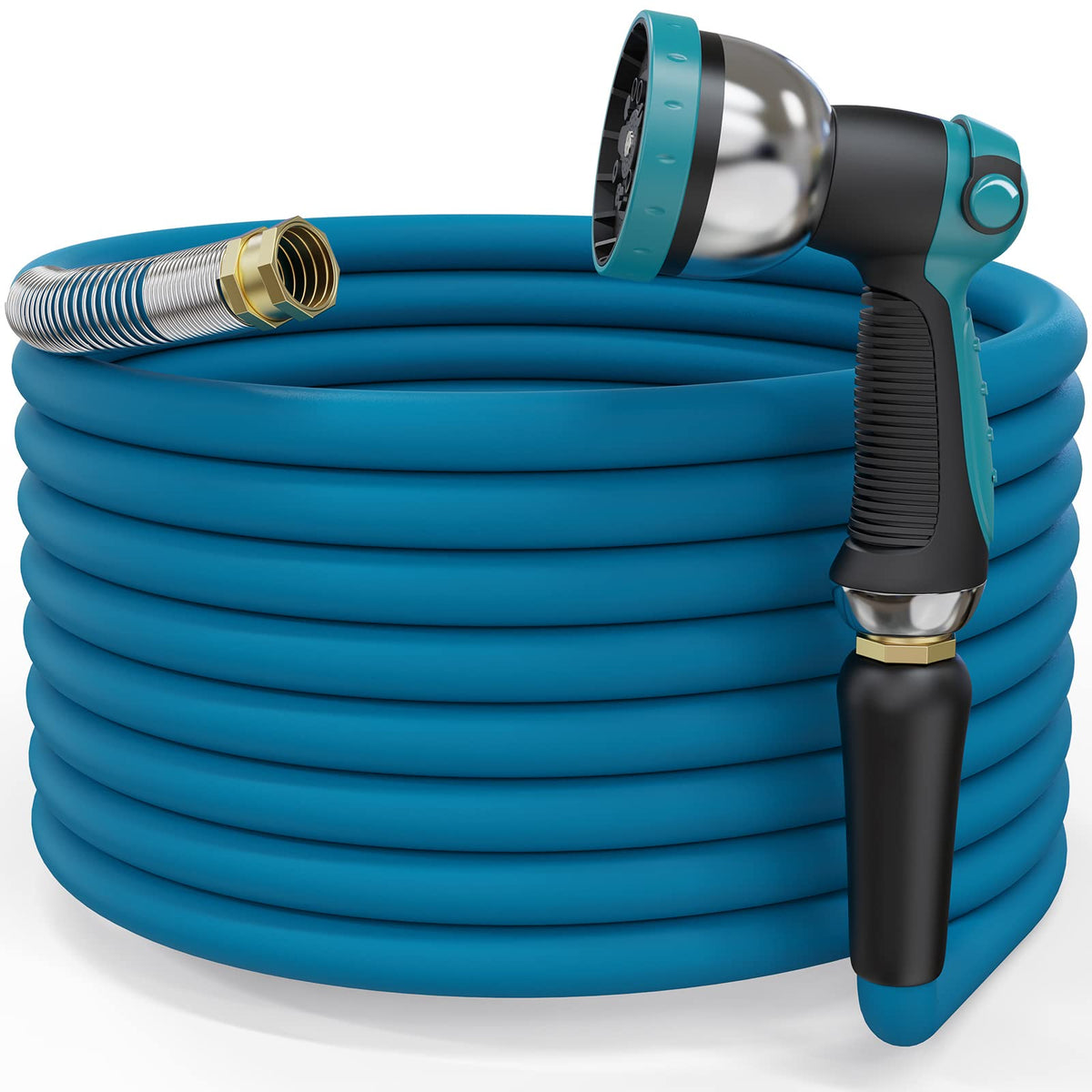 Heavy Duty Hybrid Garden Hose 100 ft x 5/8 in D778678