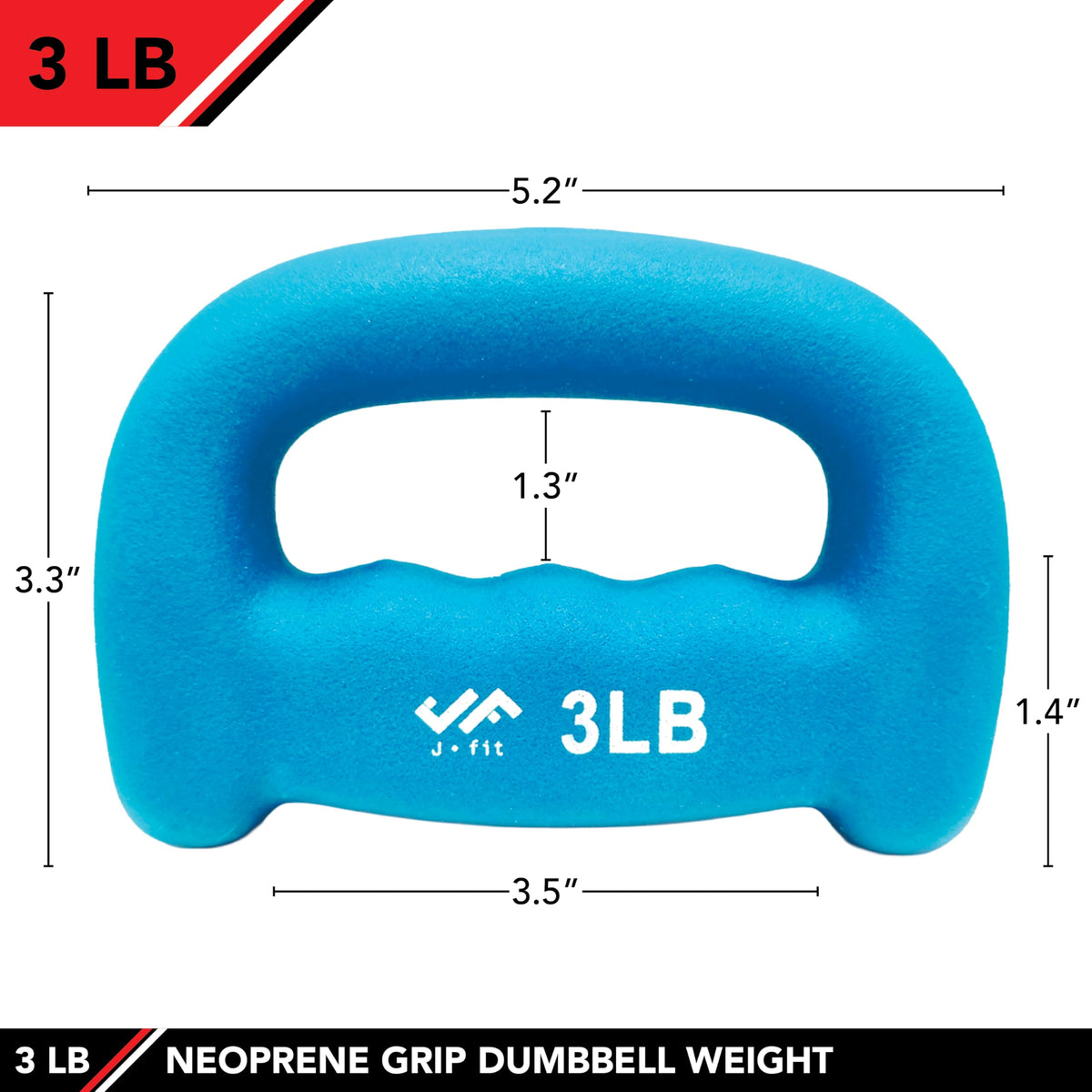 Neoprene Dumbbells 1LB-5LB T34974