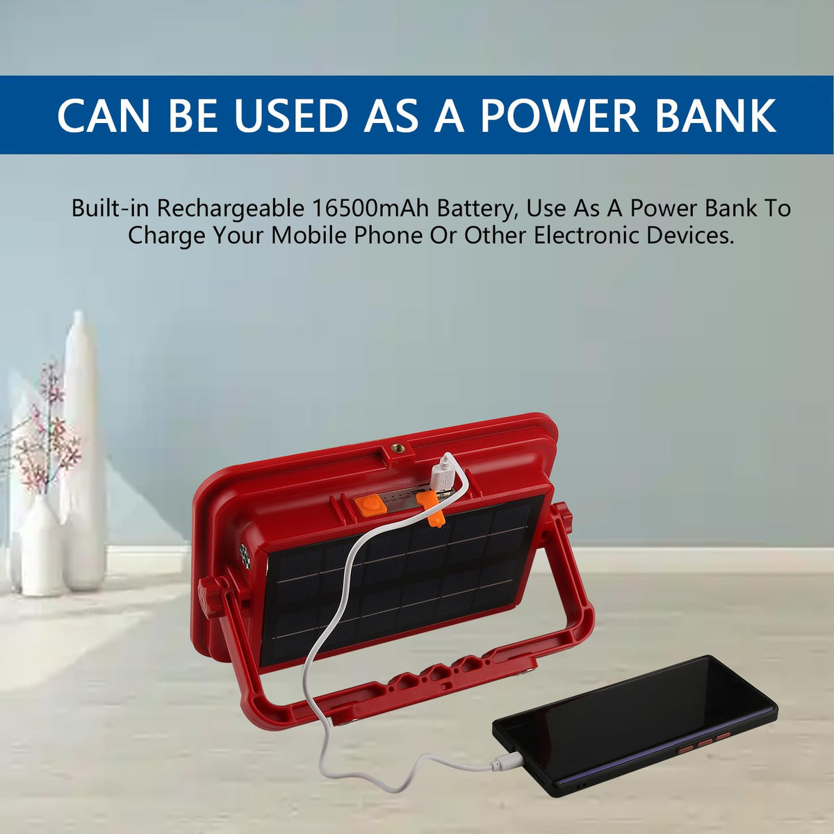 Portable Rechargeable Magnetic Work Light 16500mAh 200W 15000LM IP69 B8811