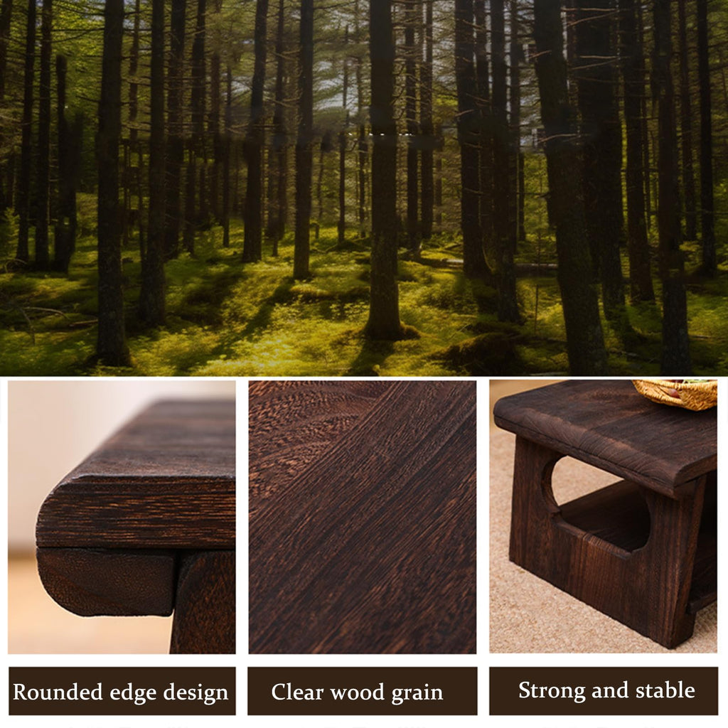 Foldable Japanese Low Floor Table 60x30x22cm X4283