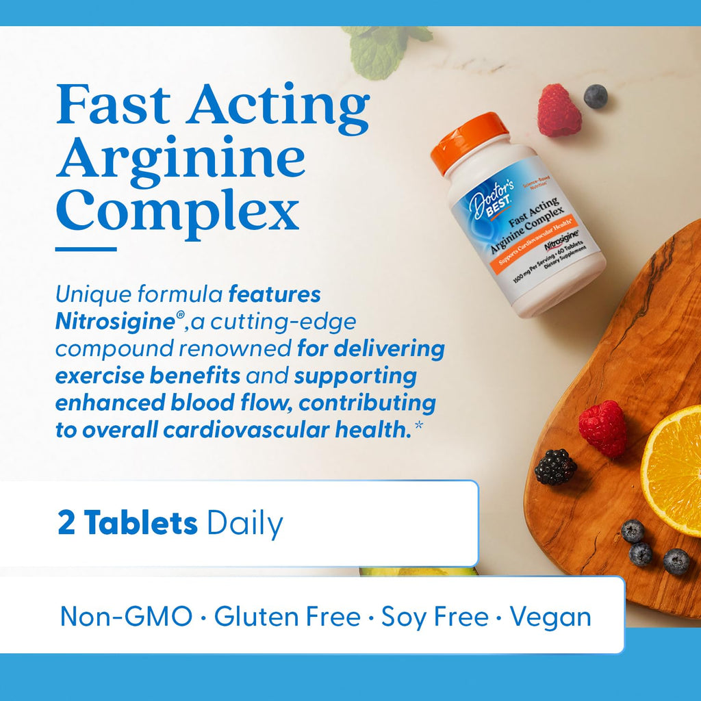 Arginine Complex 1500 mg 60 Tablets K837756