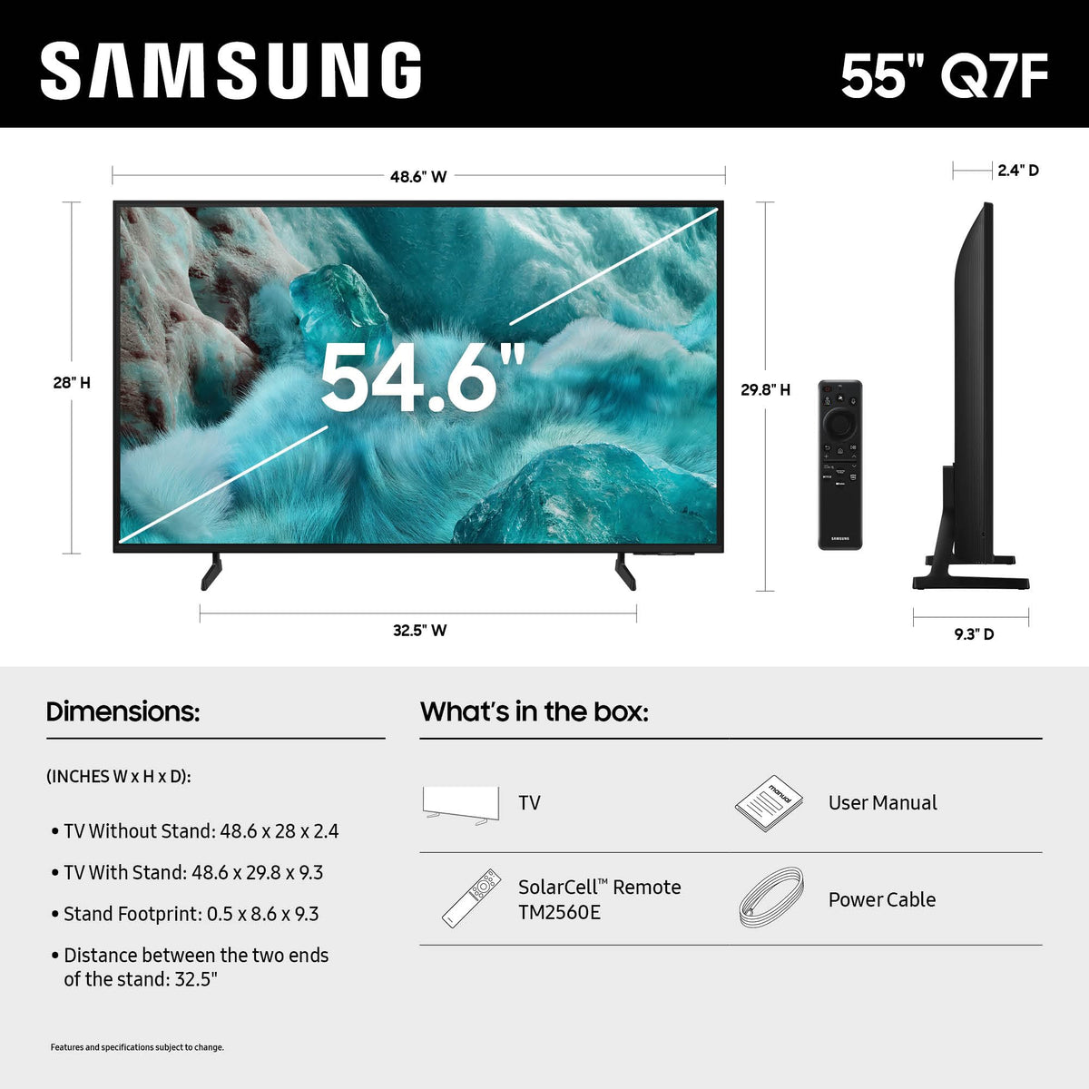 55-Inch QLED 4K Smart TV B5389