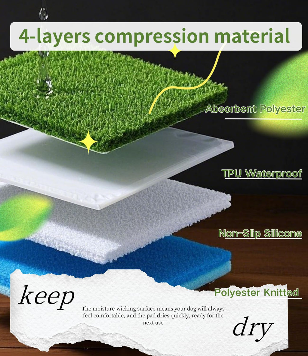 Reusable Washable Grass Pad for Dogs A71868
