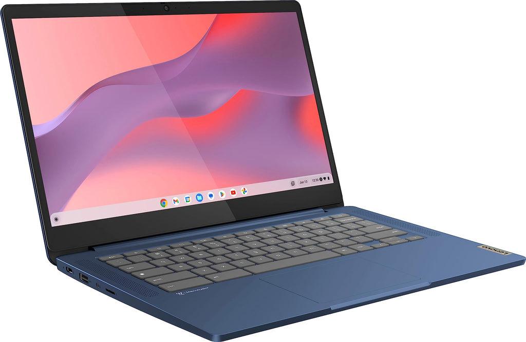 14'' FHD Touchscreen Slim Light Laptop Computer, 4GB RAM, 64GB eMMC, Chrome OS, Abyss Blue K4977
