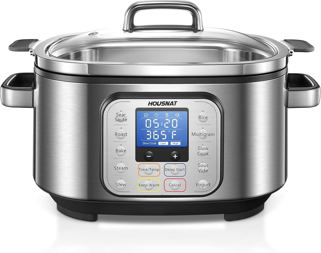 6 Quart Programmable Stainless Steel Slow Cooker B535
