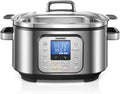 6 Quart Programmable Stainless Steel Slow Cooker B535