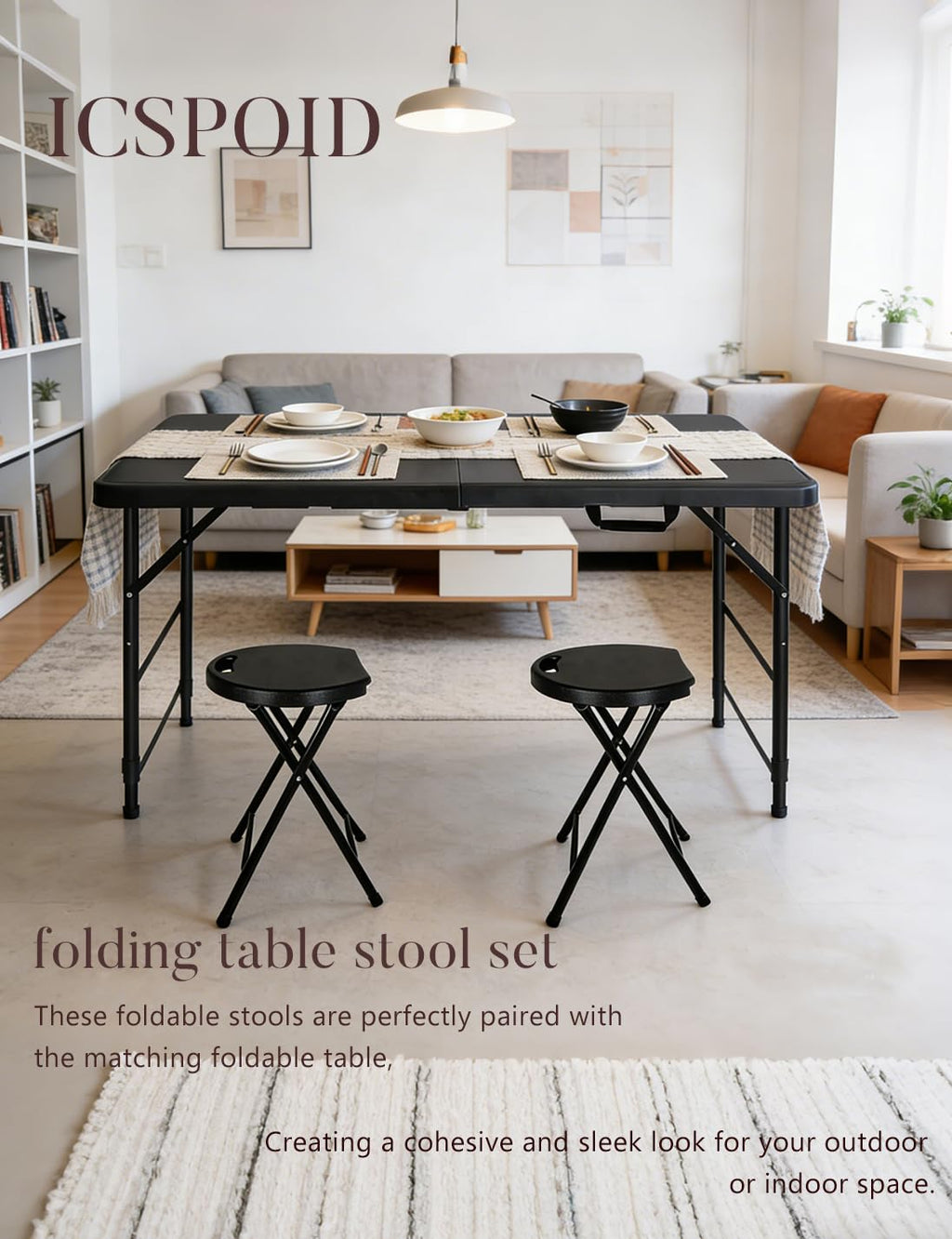 18 Inch Folding Stool with Handle A831
