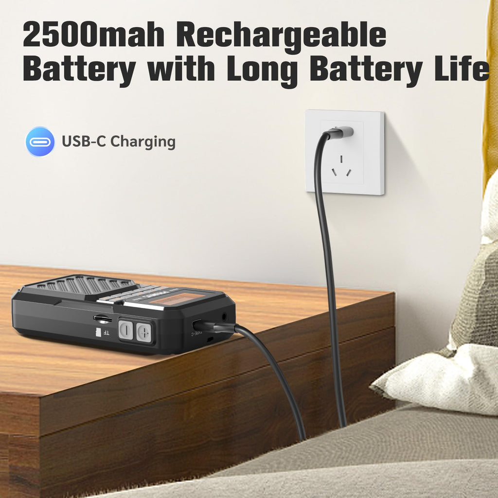 Portable AM FM Radio with Bluetooth V8452