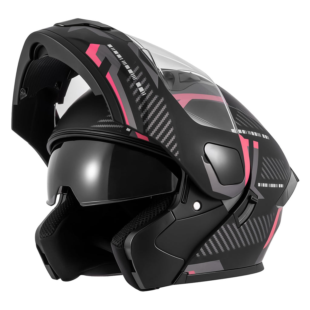 Modular Flip-Up Full Face Motorcycle Helmet N587