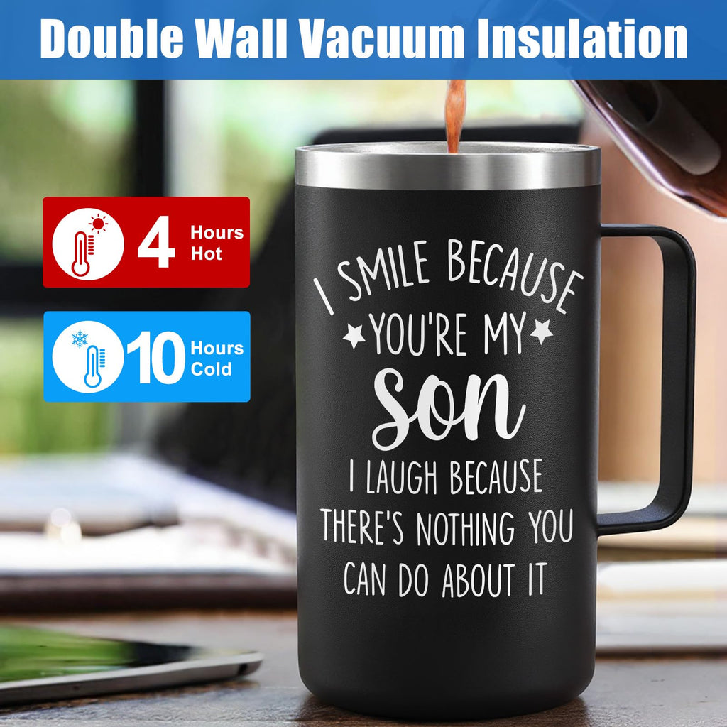 20oz Stainless Steel Insulated Coffee Mug L775